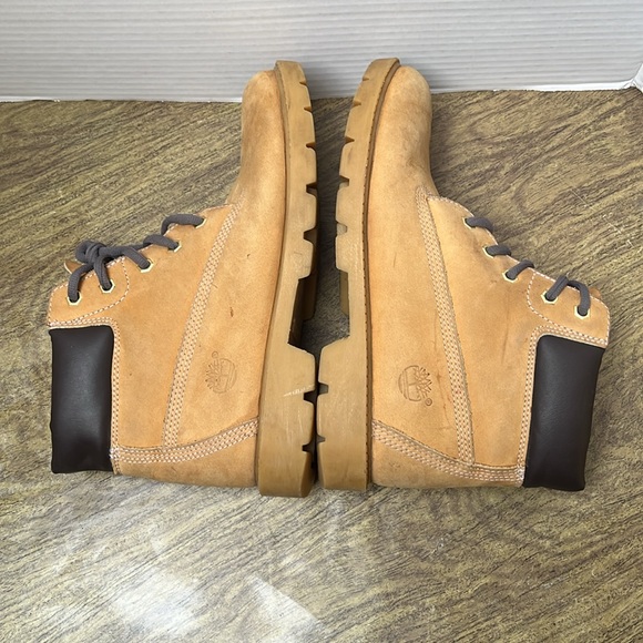 Timberland Classic Boot Tan Leather Boots Size 6 - Picture 8 of 14